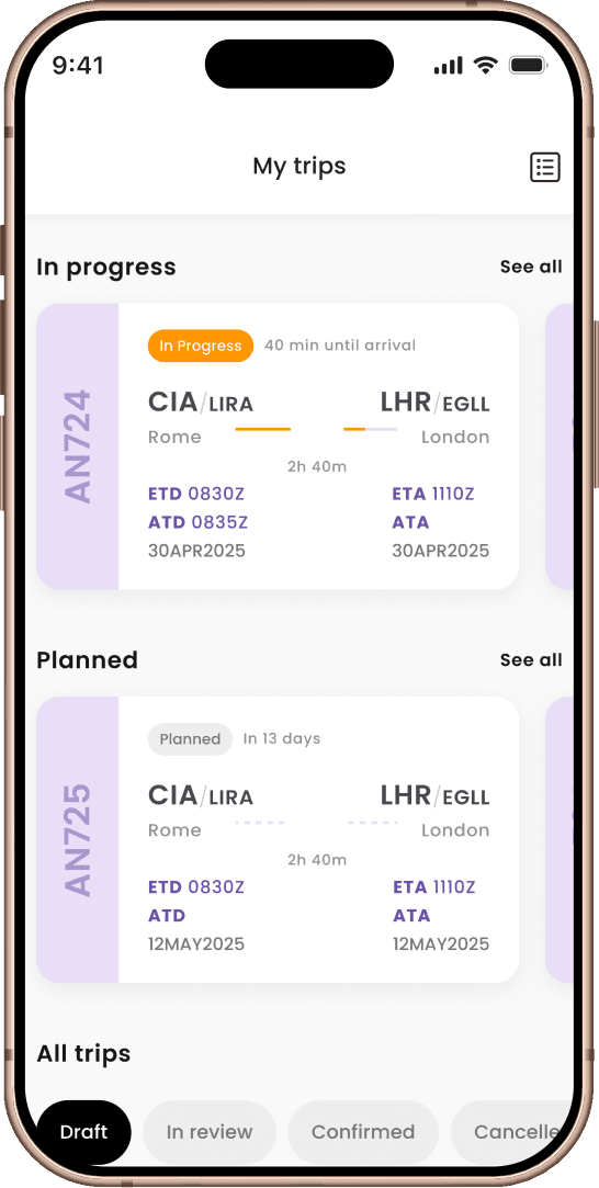 Self-Serve Trip Management