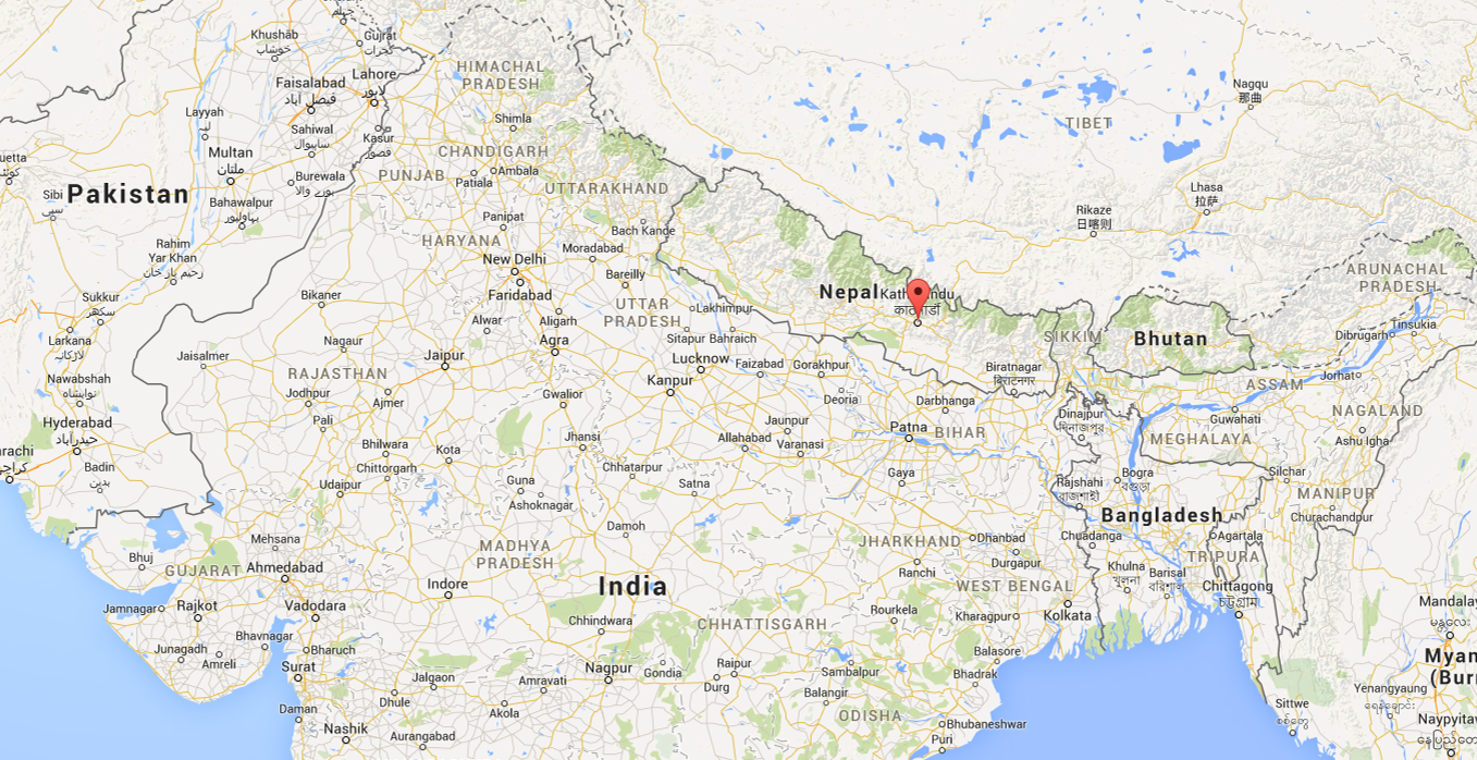 Areas Of Indian Subcontinent Left Devastated After Nepal Earthquake