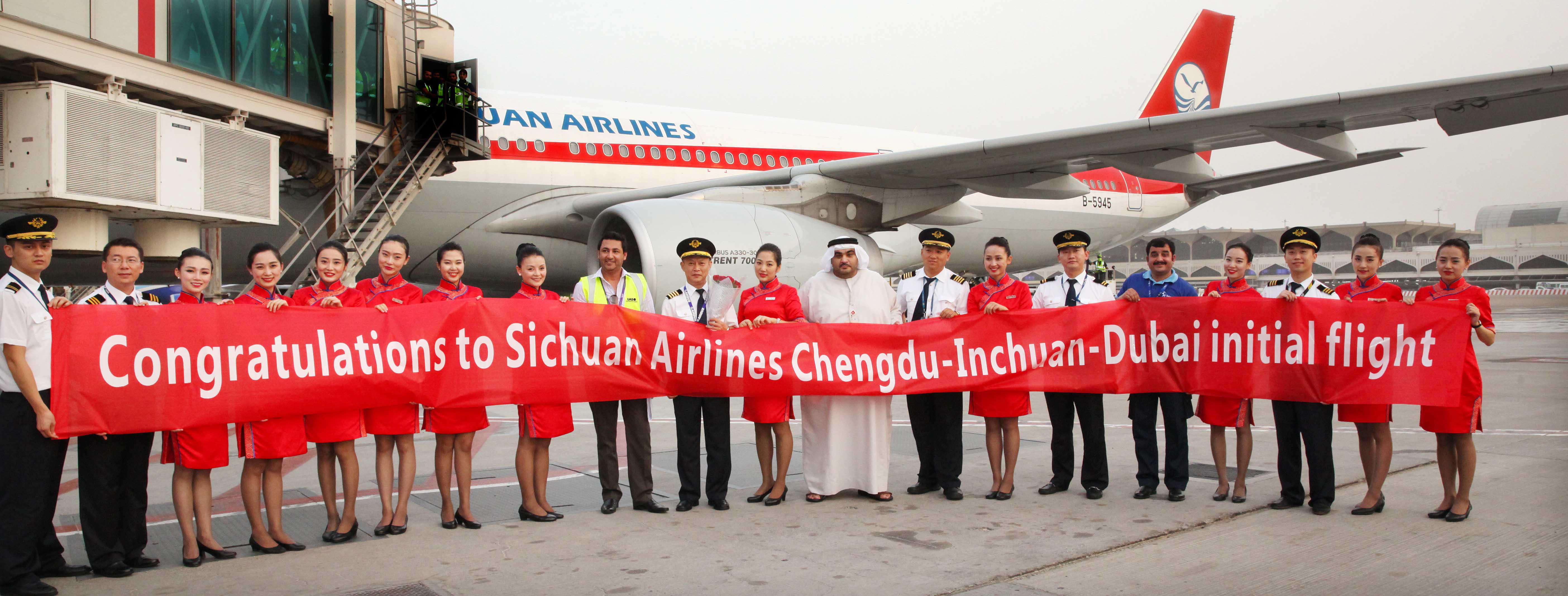 Sichuan Airlines Begins Flights To Dubai