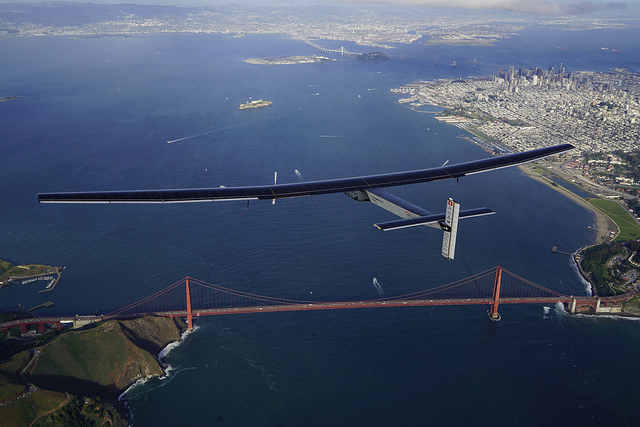 The Solar Impulse 2 Begins Crossing North America