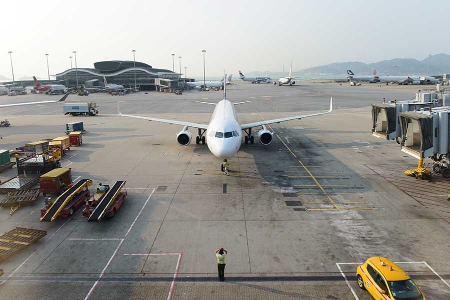 New Centralized Parking at Shanghai Hongqiao Airport