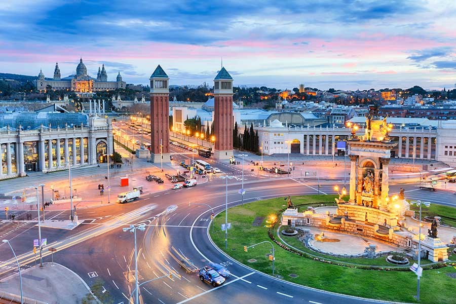 Flight Operations To Barcelona Spanish Grand Prix