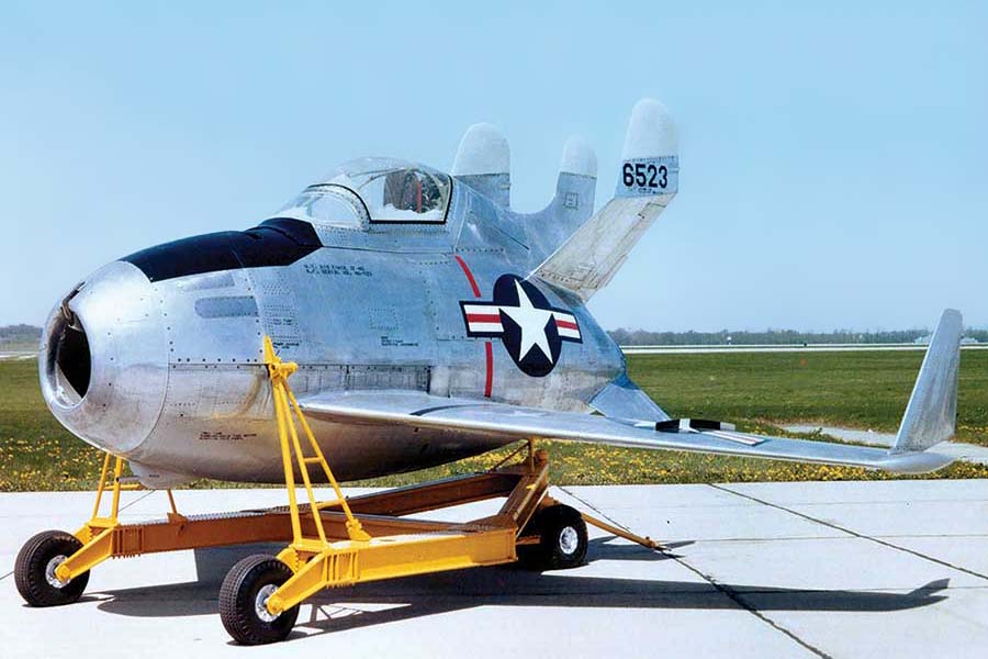 Unique Flying Machines: McDonnell XF-85 Goblin