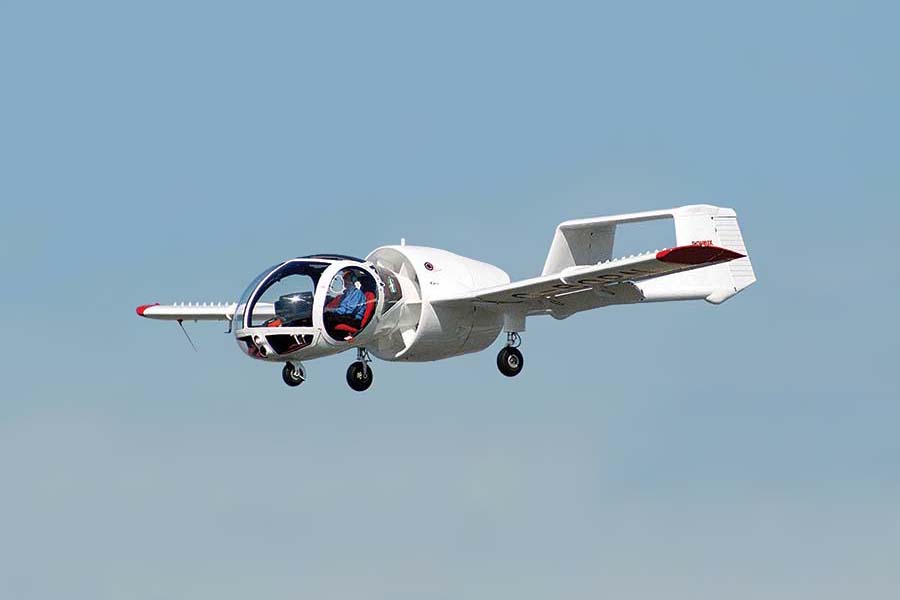 Unique Flying Machines: EA-7 Optica