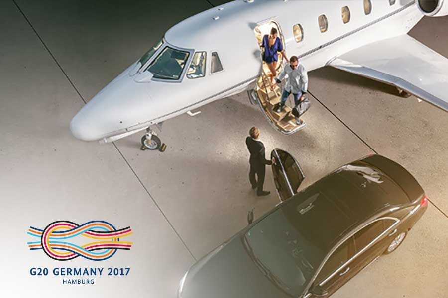 Flight Operations To The G20 Summit Hamburg