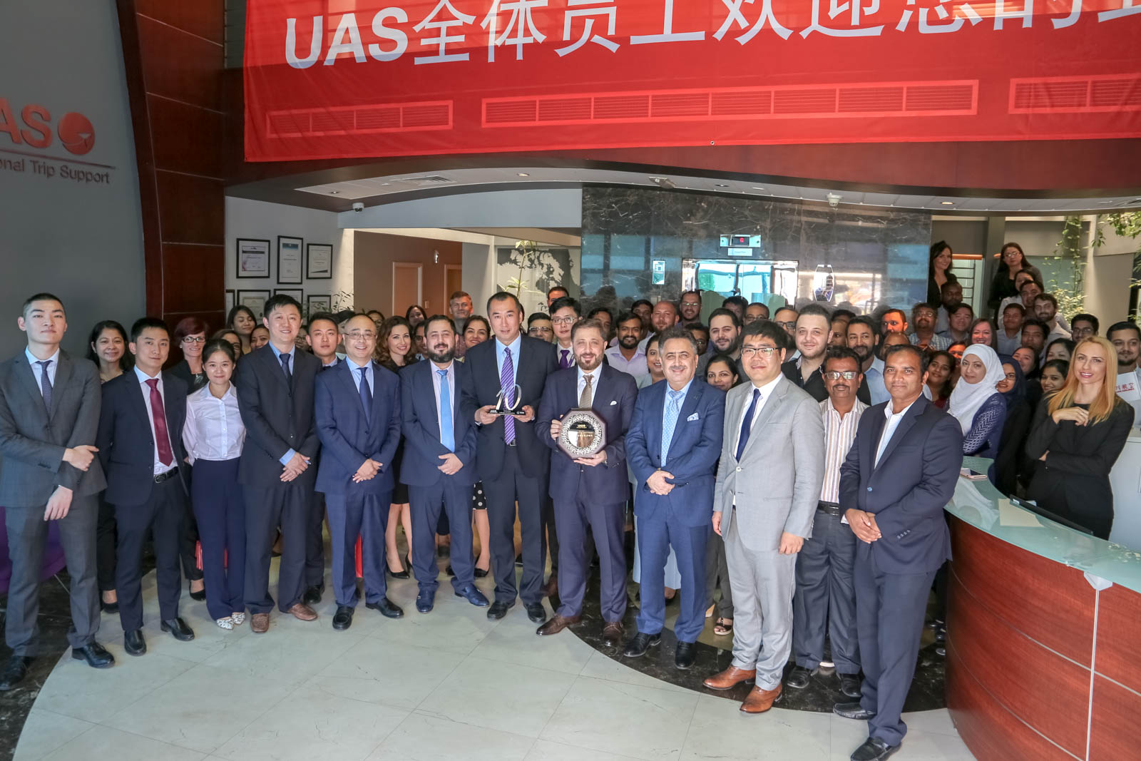 UAS And Sichuan Airlines Celebrate A Decade Of Partnership