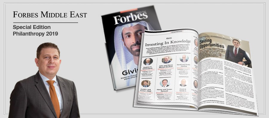 My Interview With Forbes Middle East On Seizing Opportunities